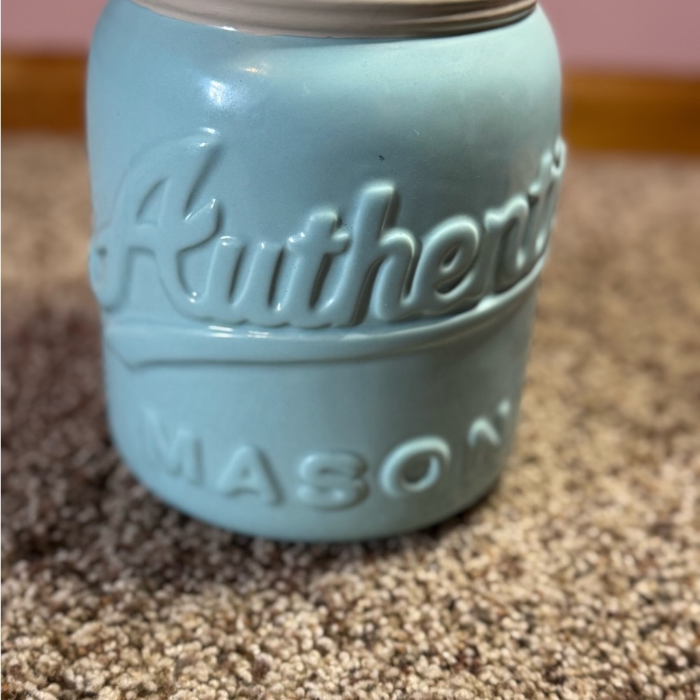 Mason Jar in Light Blue